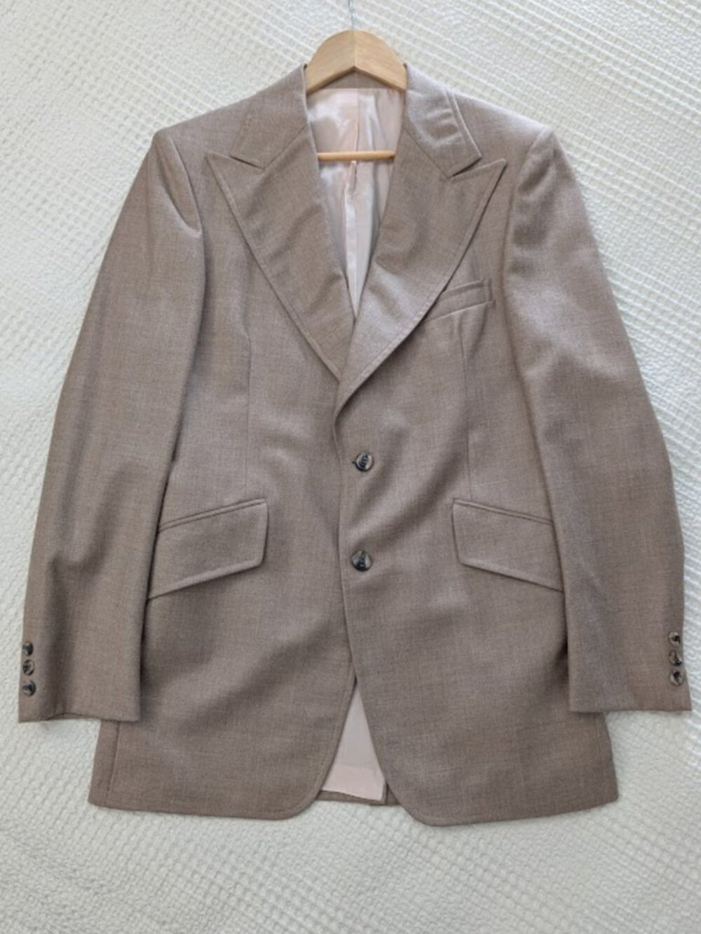 Pure Virgin Wool Equestrian-Inspired Longline Men’s Blazer - Picture 2 of 16